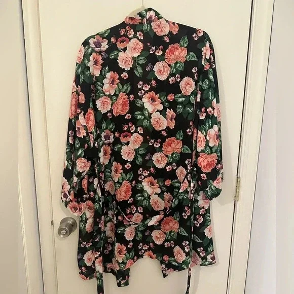 Vintage Val Mode Lingerie Robe Large - Picture 2 of 4